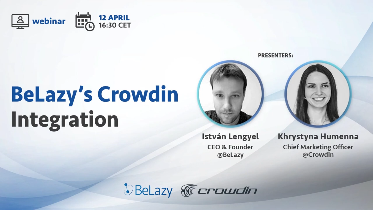 BeLazy + Crowdin Integration